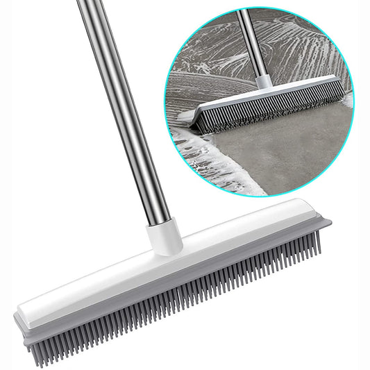Floor Hair Broom Dust Scraper مكنسة أرضية للشعر والغبار