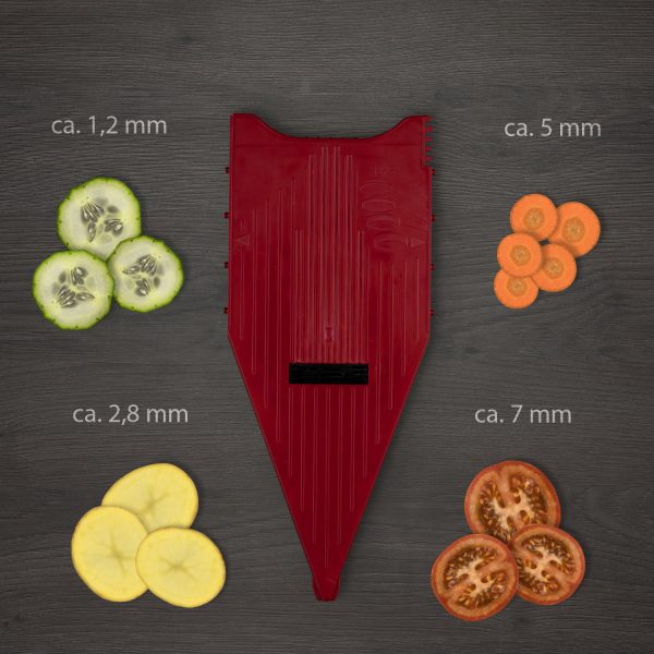 5-in-1 Stainless Steel Mandolin Vegetable Slicer
