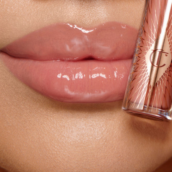 Charlotte Tilbury Glossy Lip Duo Nude Pink Iconic Nude-Pillow Talk - Medaid International