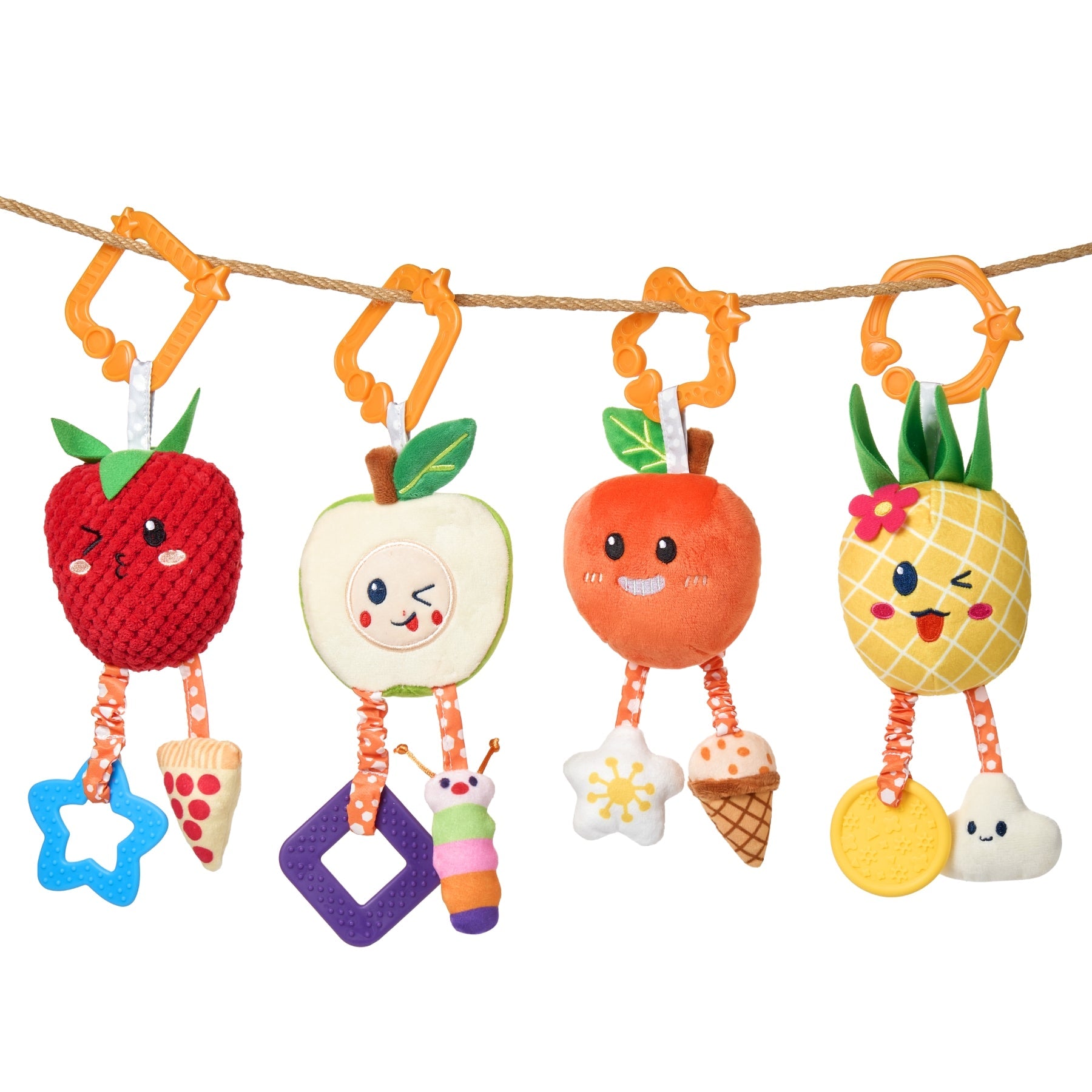 Tumama Kids - Fun Soft Fruit - Hanging Rattle