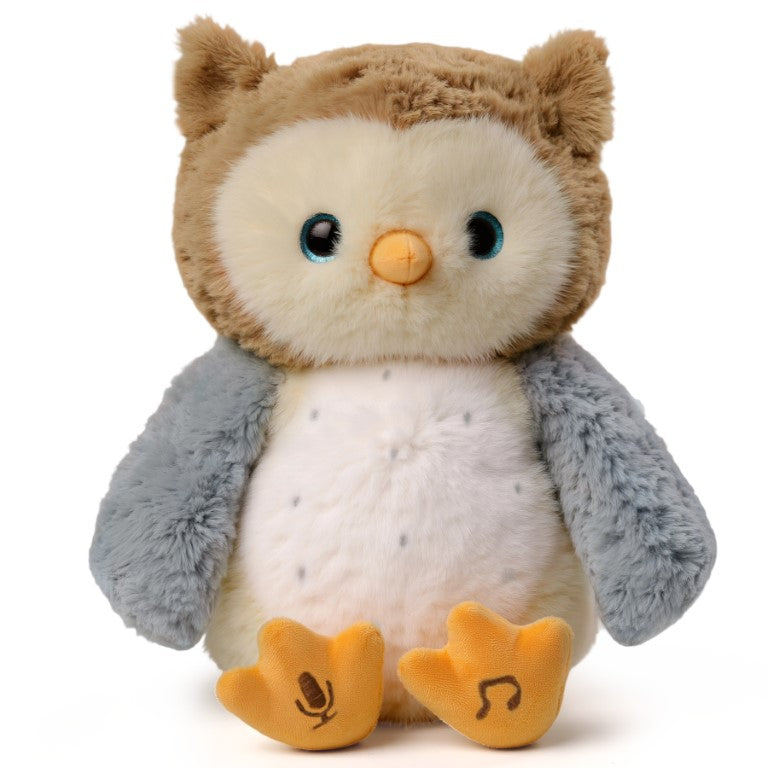 Tumama Kids - Interactive Plush Owl Toy - "Kiss Me,Hug Me"