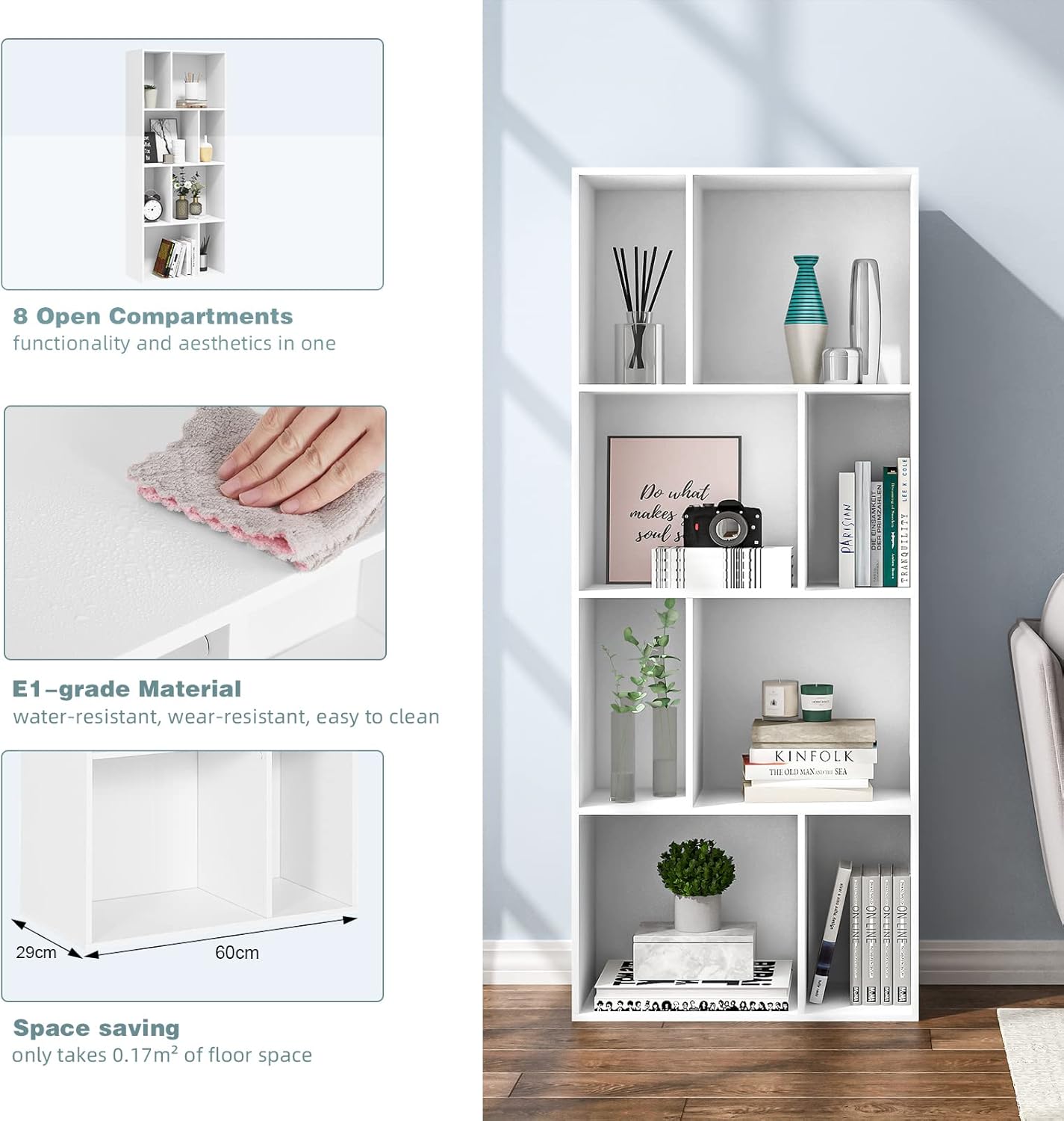 WOLTU Bookcase
