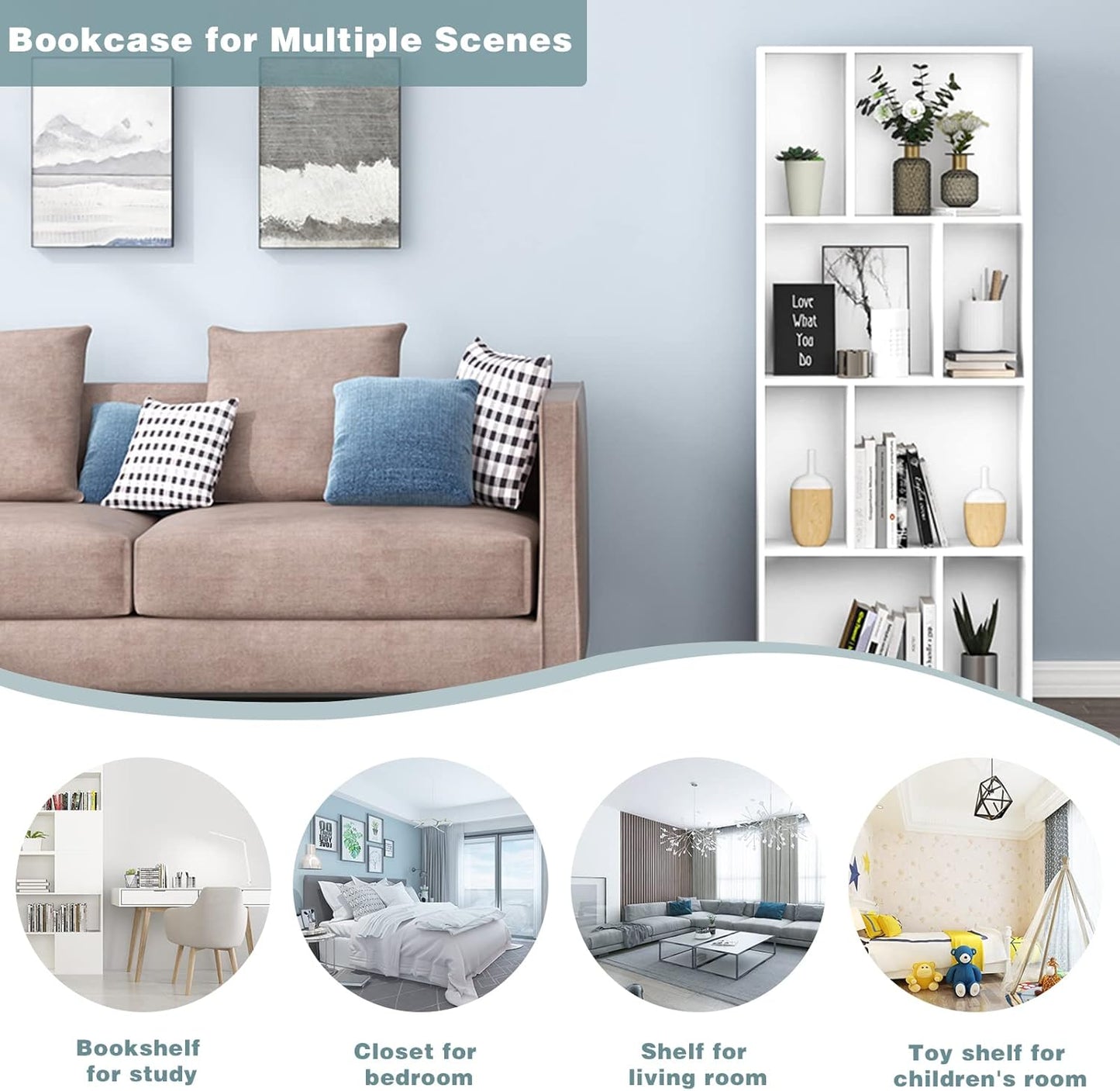 WOLTU Bookcase