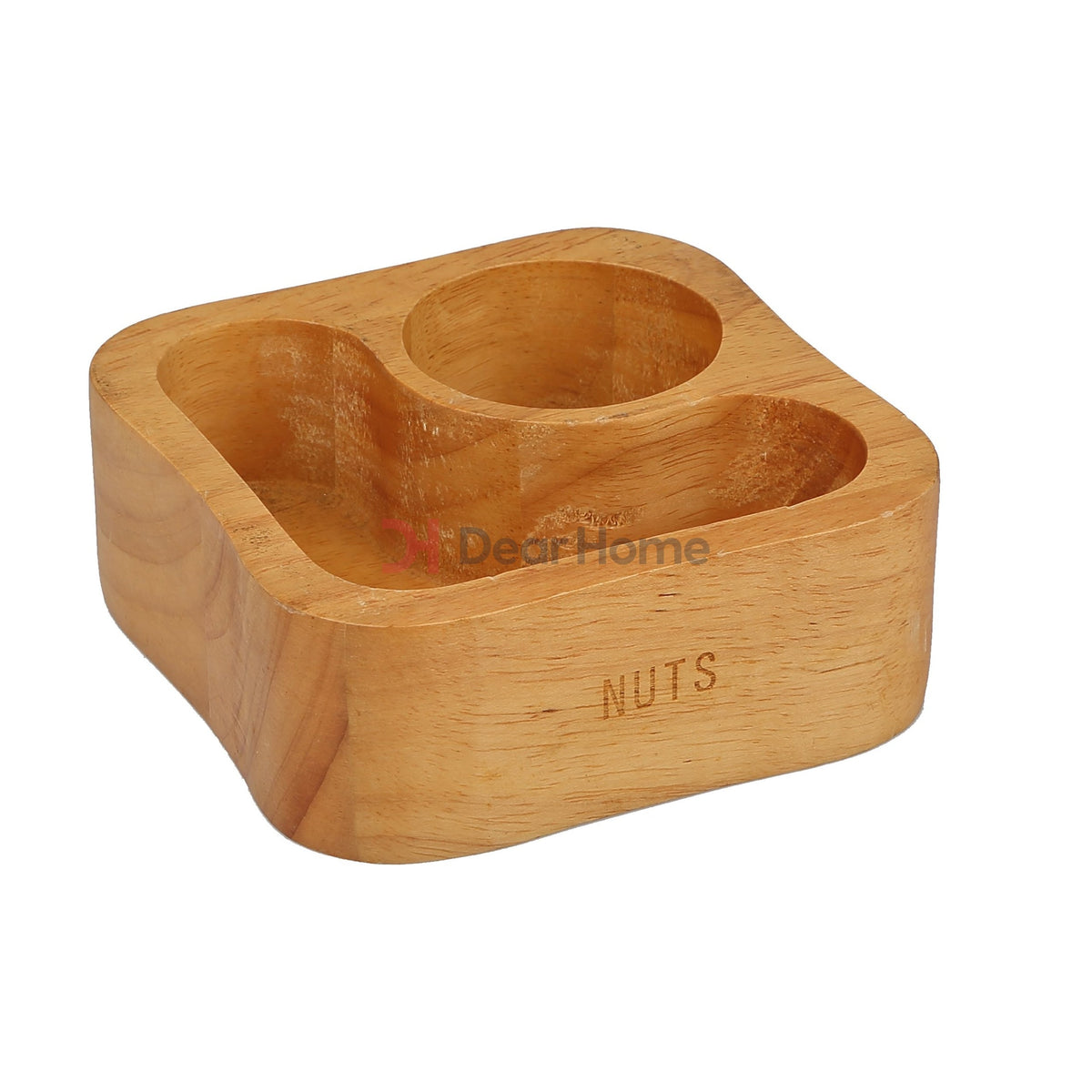 Wood Nuts Bowl