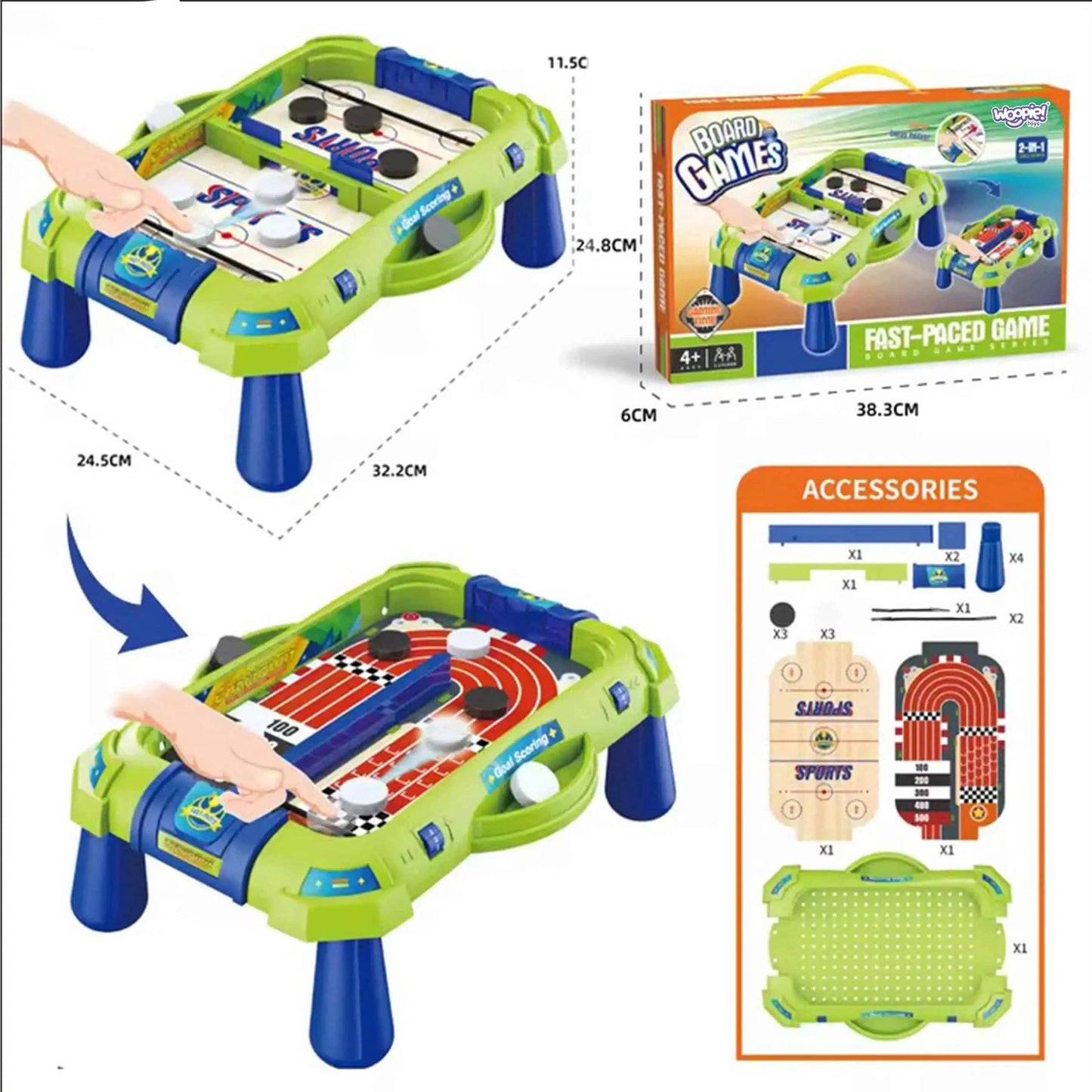 2 in 1 Children′s Dasktop Bowling Curling Game Lebanon