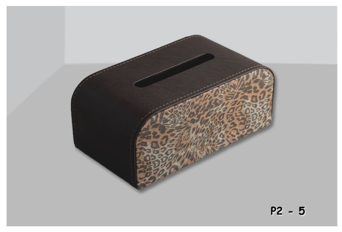 Leather C Tissue Box (C ) for curved