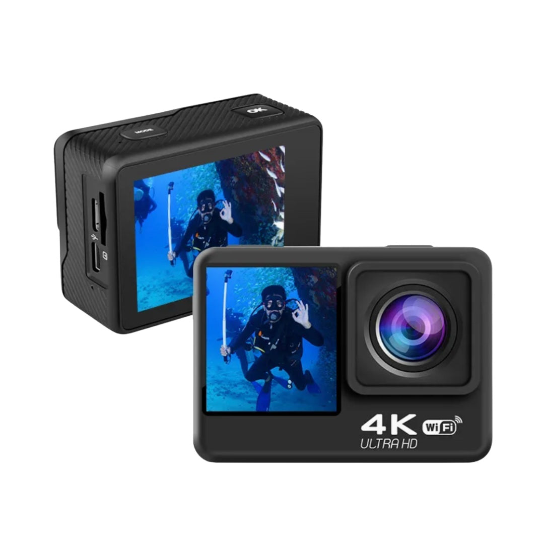 4K Sports Action Camera Dual HD Touch Screens