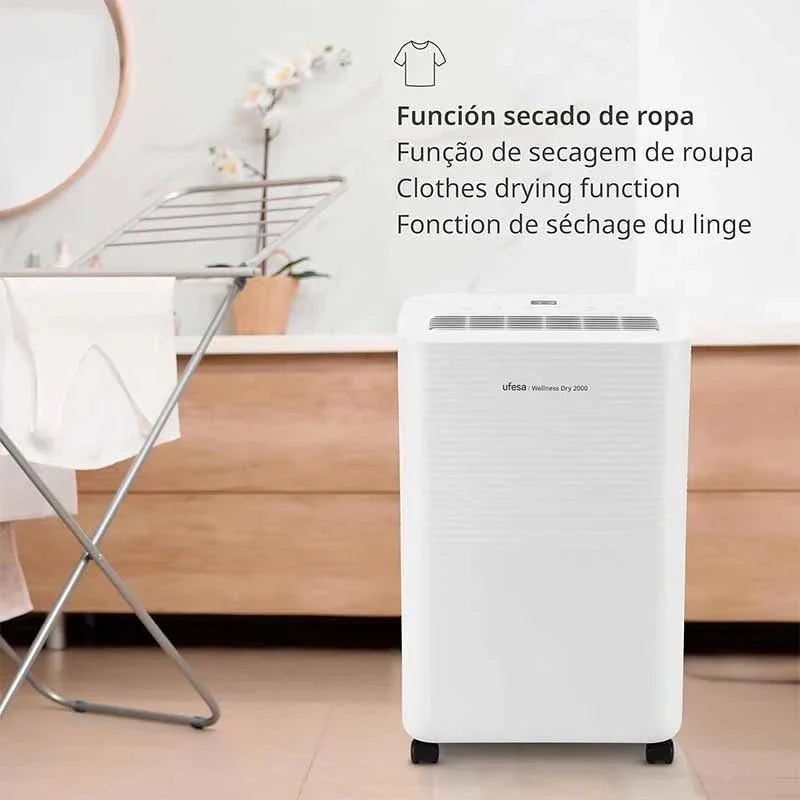 Wellness Dry 2000 Dehumidifier 280 W - Medaid International