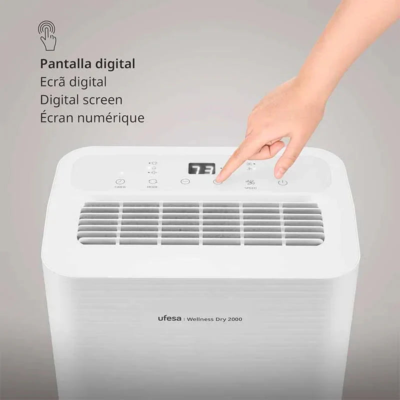 Wellness Dry 2000 Dehumidifier 280 W - Medaid International