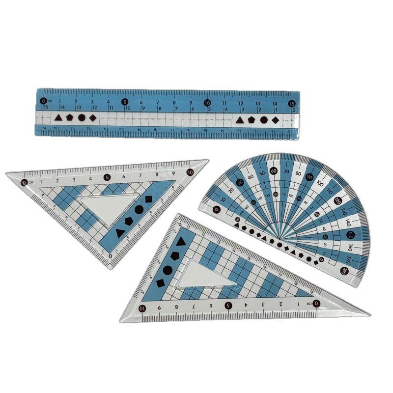 SD Geometric Metallic Pencil Case|SD In Lebanon