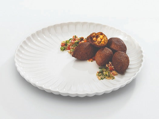 Symphony Alfresco Groove large serving plate 32cmx3cm