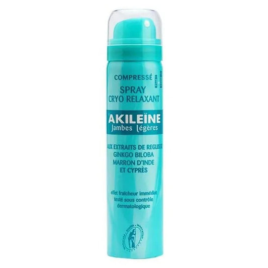 Akileine Tired Legs Cryo Relaxing Spray 75ML - Medaid International