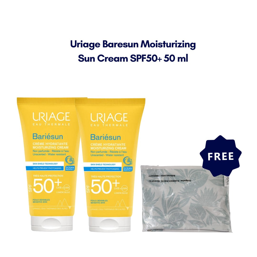 Uriage Bariesun  Moisturizing Cream Unscented Dual Kit - Medaid International