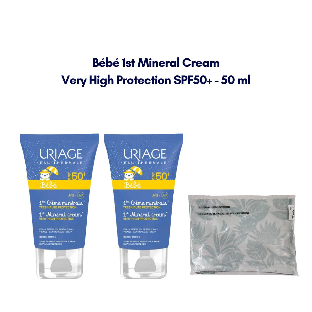Uriage 1er Mineral Cream SPF 50 Dual Kit - Medaid International