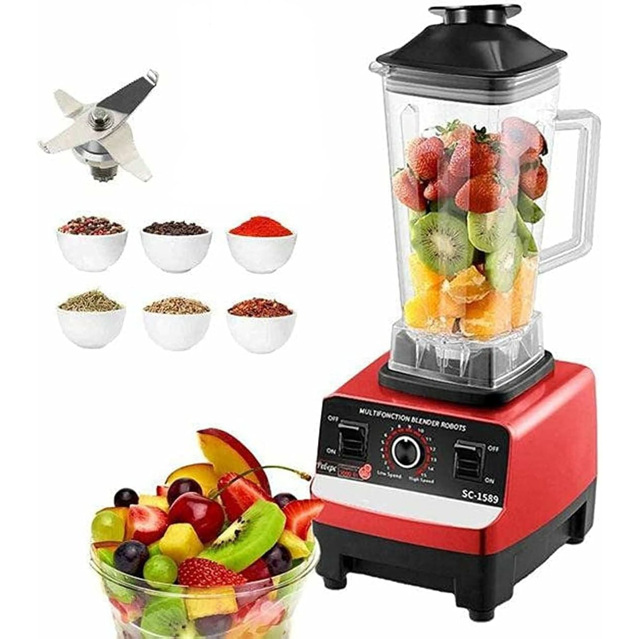 Powerfull Stepless blender KT1179 - Medaid International