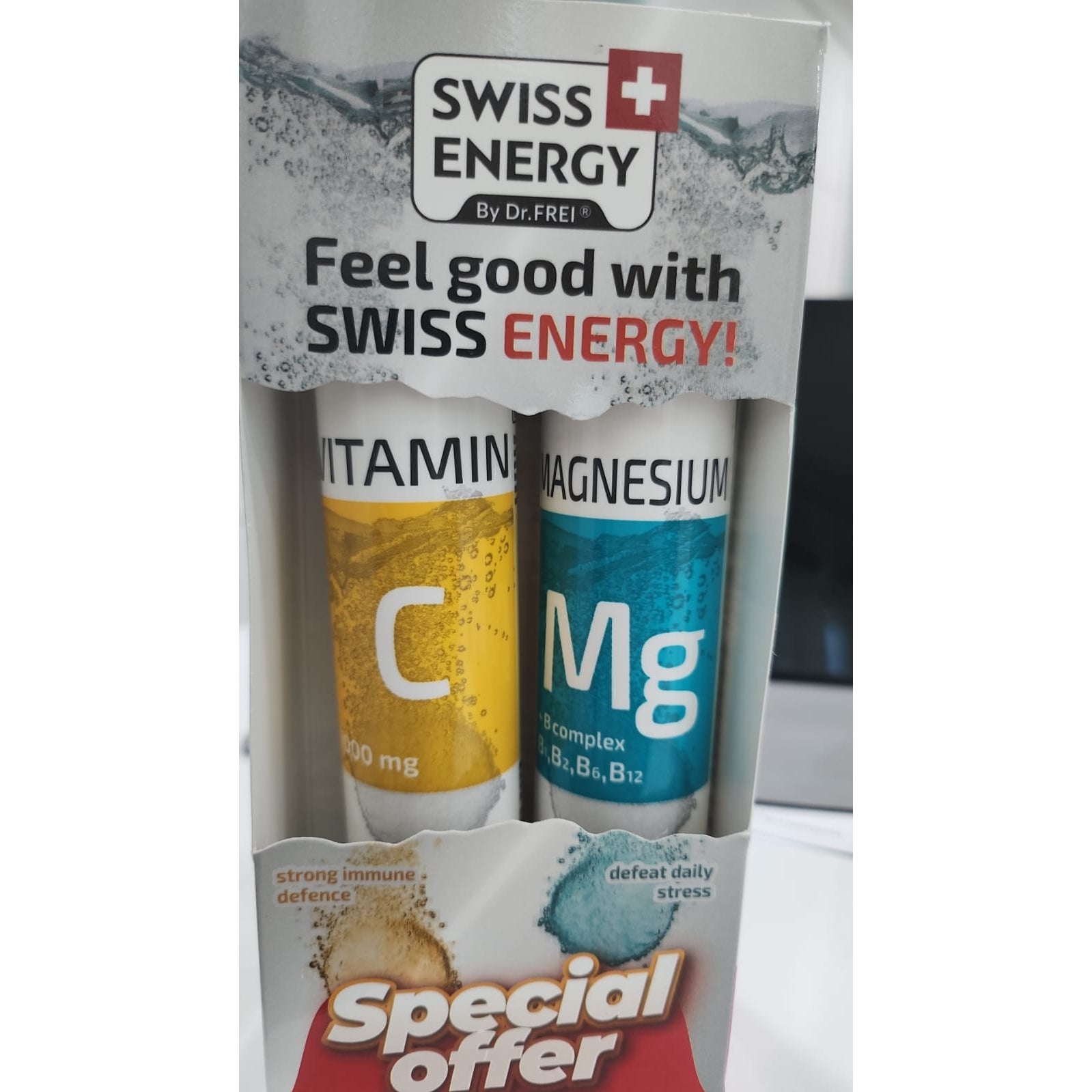 SWISS ENERGY VALUE PACK VIT-C+  MAGNESIUM+B - Medaid International