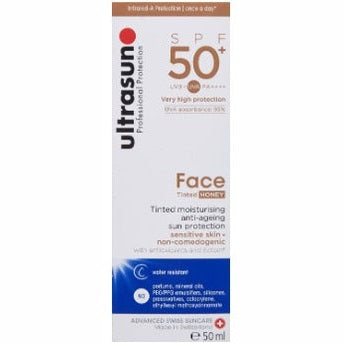 Ultrasun Face Tinted Honey Spf 50+ 50ml - Medaid International