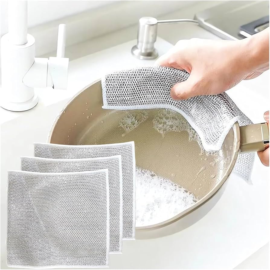 Microfiber Cleaning Dishcloth - Pack of 4