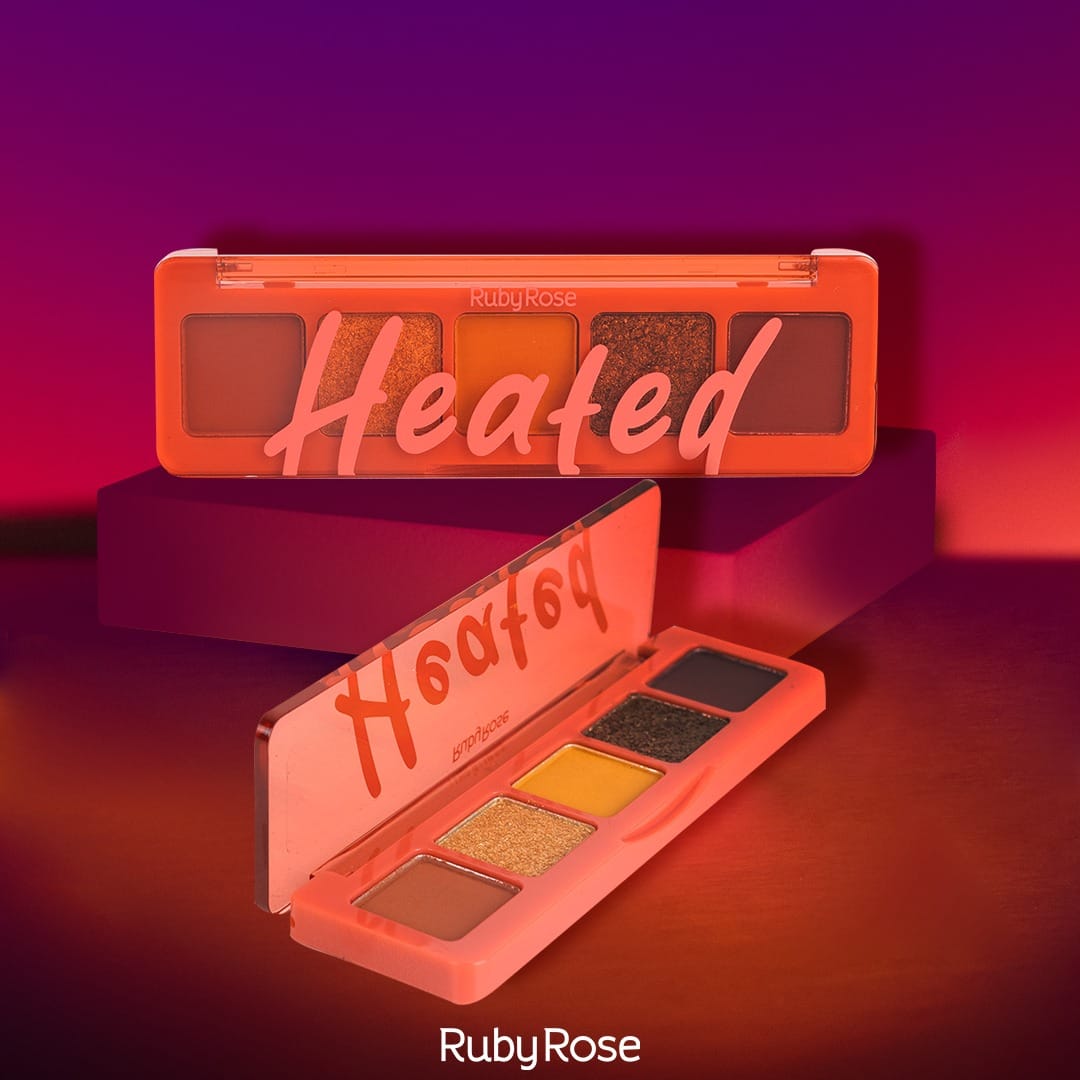 Ruby Rose Heated Eyeshadow Palette 5 Shades
