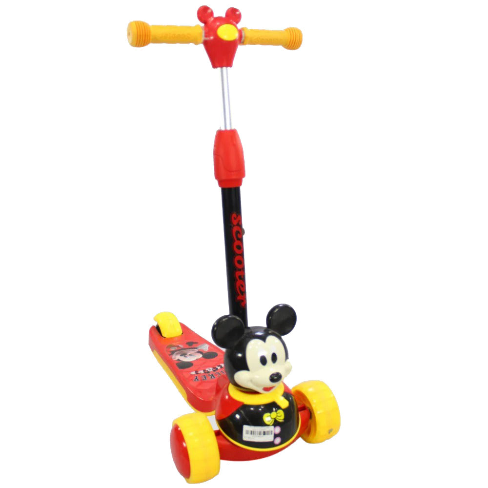 (Net) Mickey Mouse Kids 3 Wheel Musical Kick Scooter Lebanon