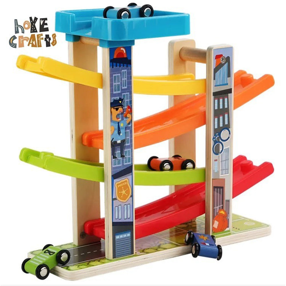(net) Wooden Race Track Bright Ramp Racetrack Lebanon