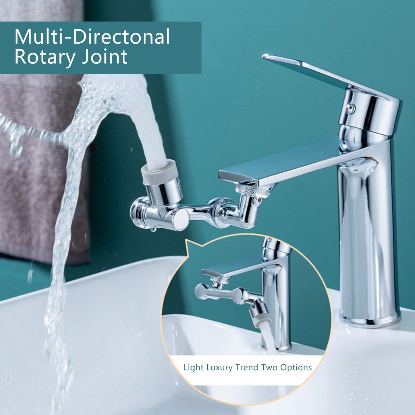 1080° Sink Faucet Attachment