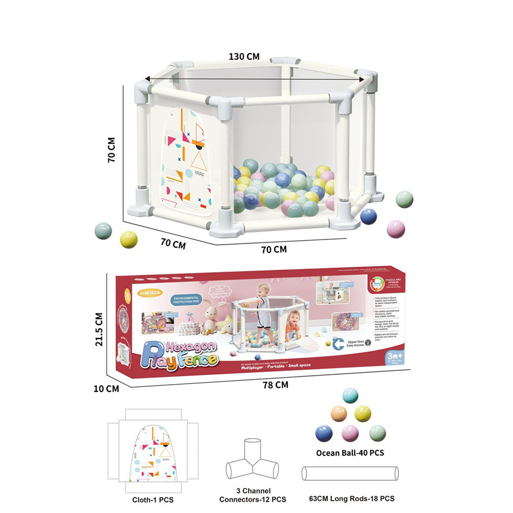 (Net) Baby Ball Playpen With 40 Balls Lebanon