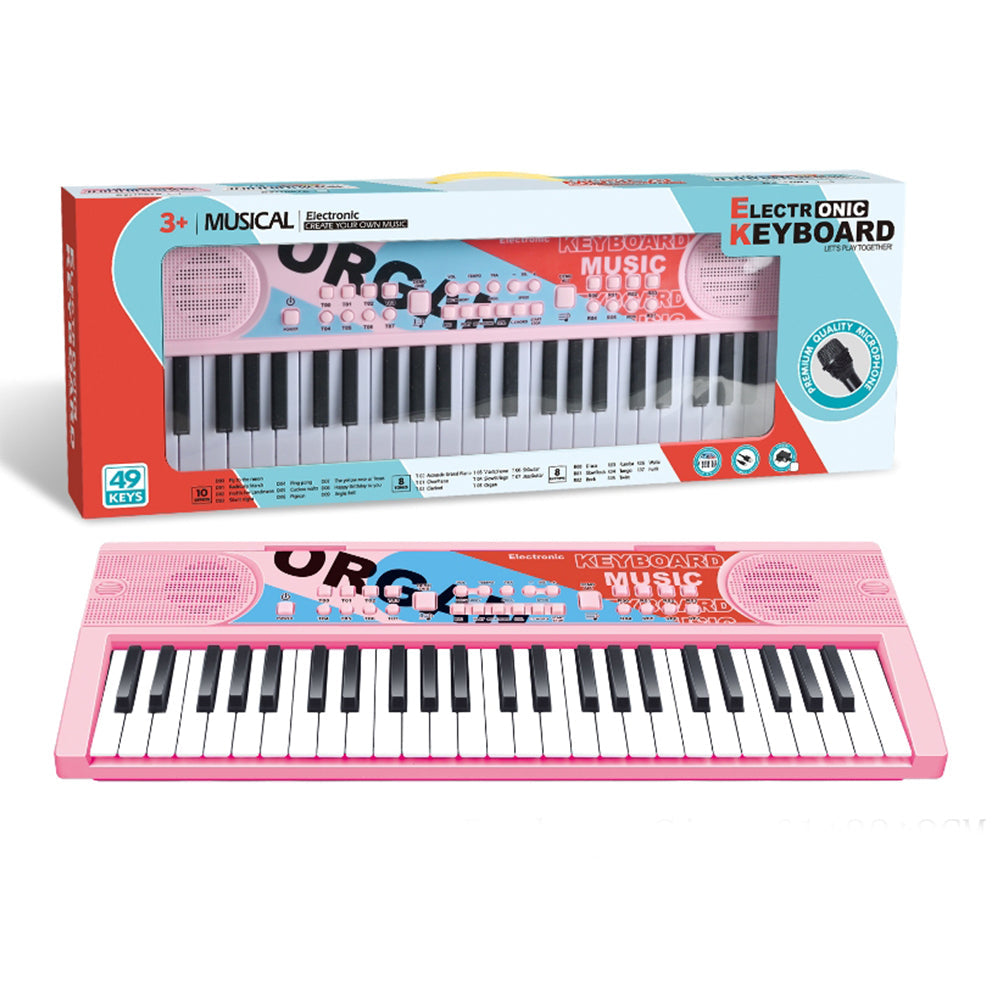 Multi-function Pink Keyboard With Microphone & USB cable Lebanon
