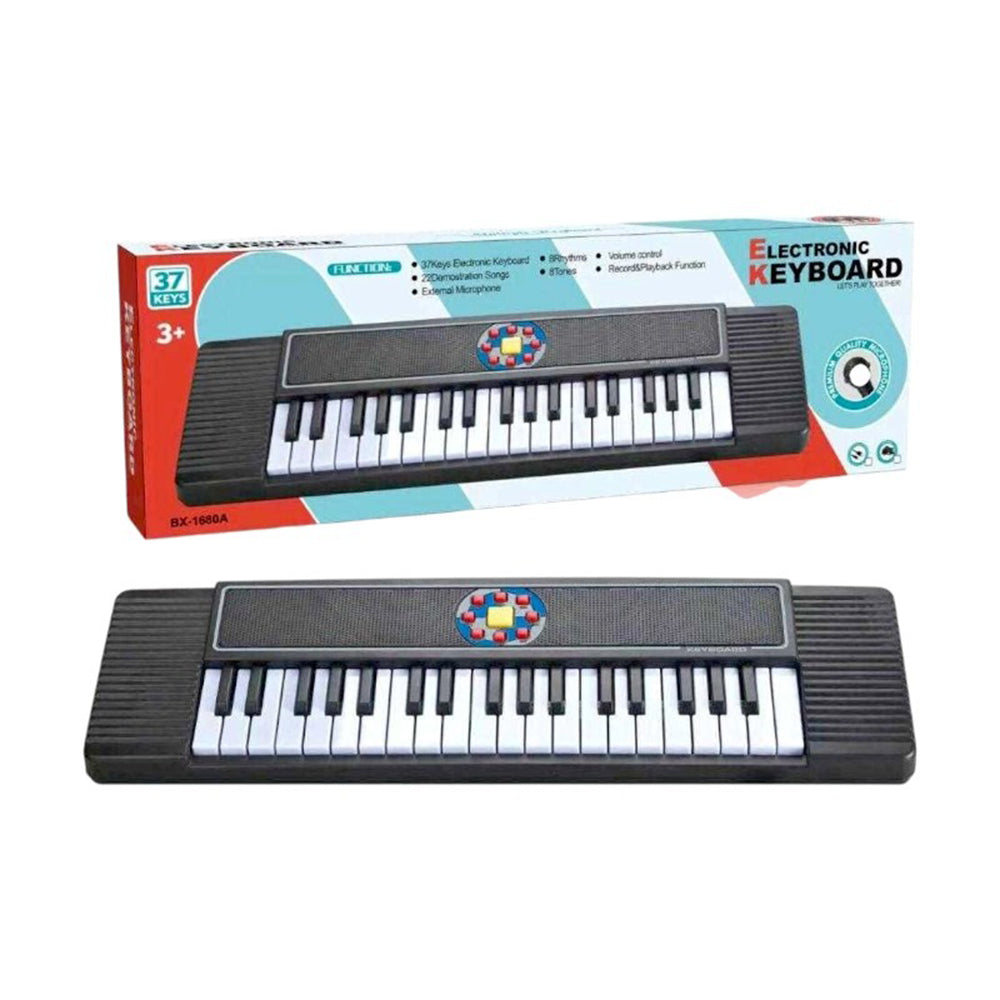Black Electronic Piano With Microphone Lebanon
