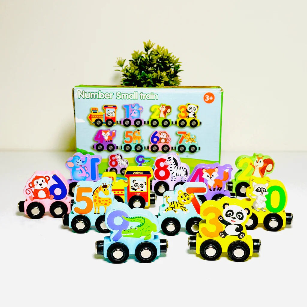 Train Splicing Exercise Thinking Early Education Montessori Wooden Classic Children's Toys Lebanon
