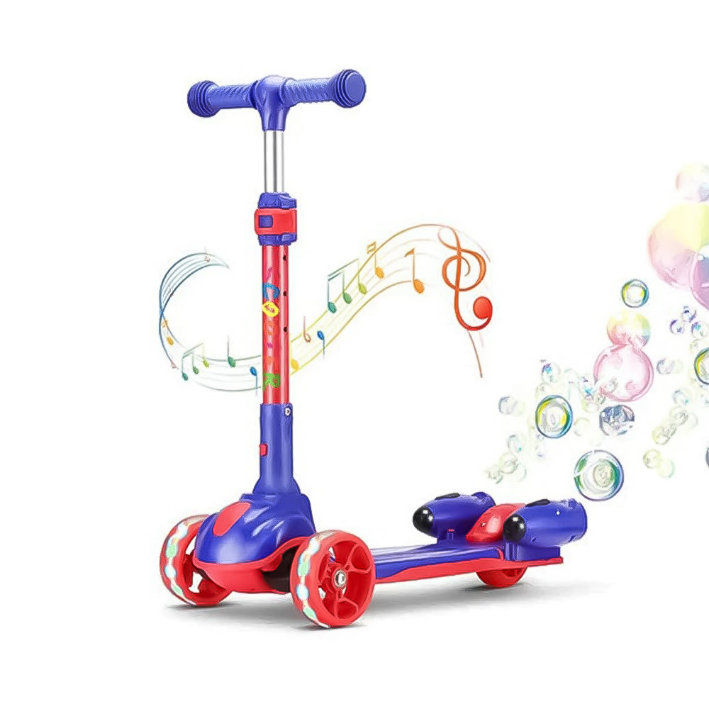 (Net) Scooter Bubble Spray 3 Wheel