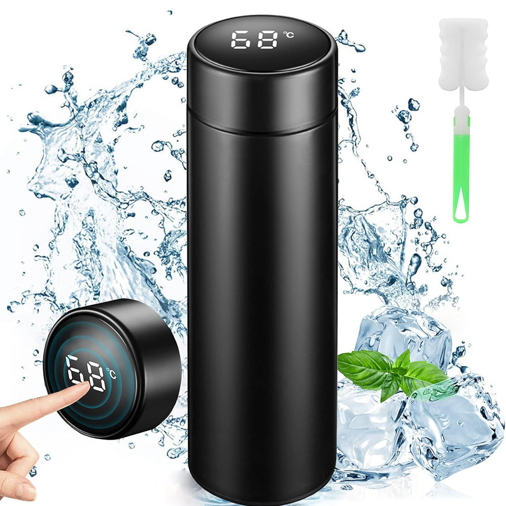 Smart Thermos Water Bottle Thermal Glass Stainless Steel 500 ML Lebanon