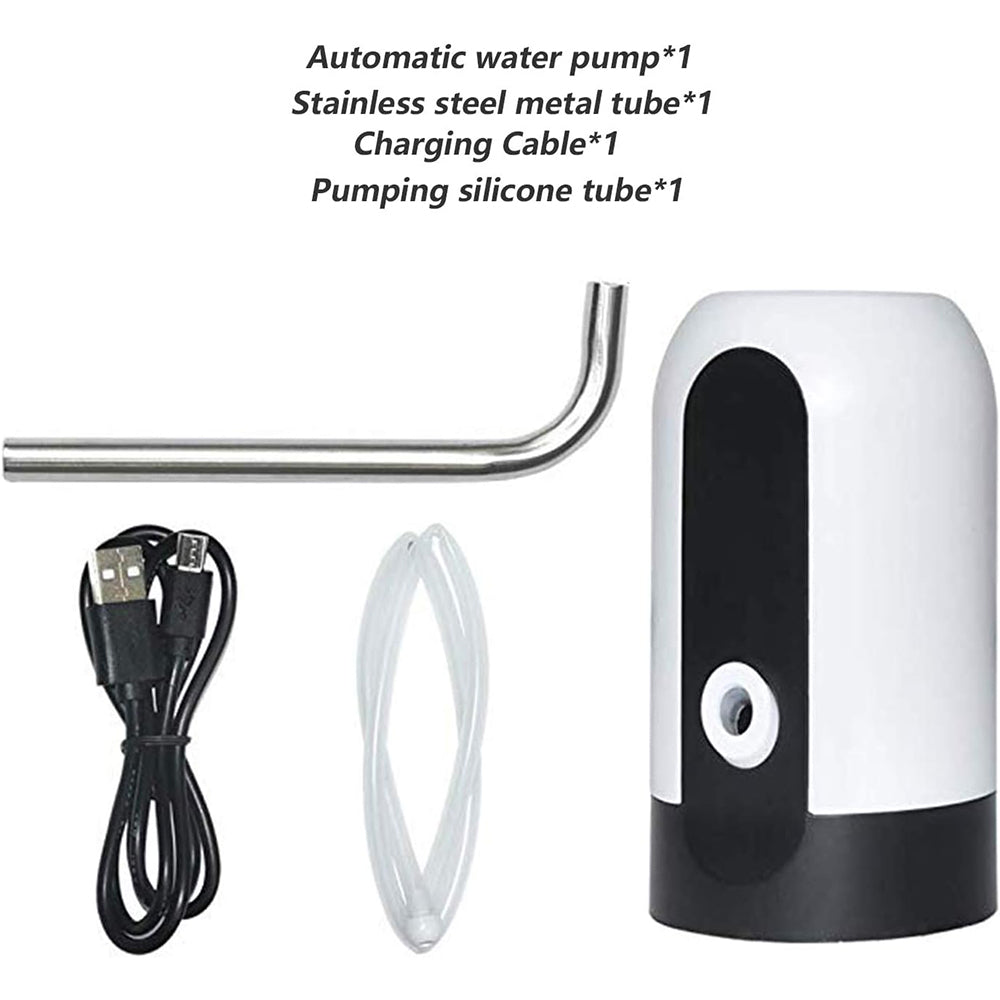 (Net) Automatic Water Dispenser Bottle Rechargeable Drinking Water Pump Quick/kq631