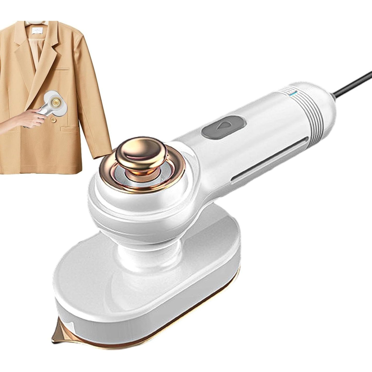 (Net) 90° Rotatable Handle Clothe Iron Steamers