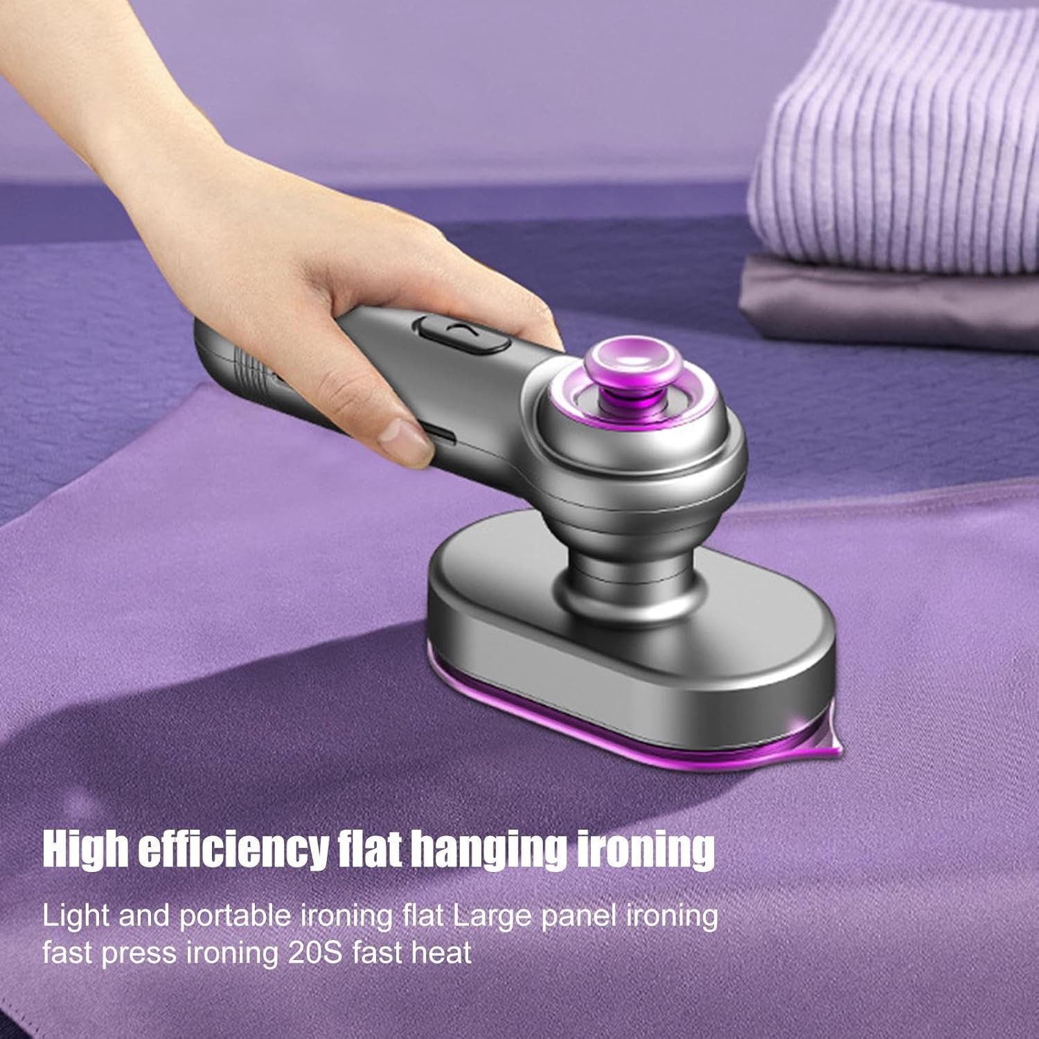 (Net) 90° Rotatable Handle Clothe Iron Steamers Lebanon