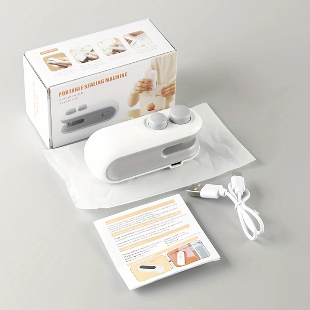 Mini Bag Sealer Rechargeable For Plastic Bags - Medaid International