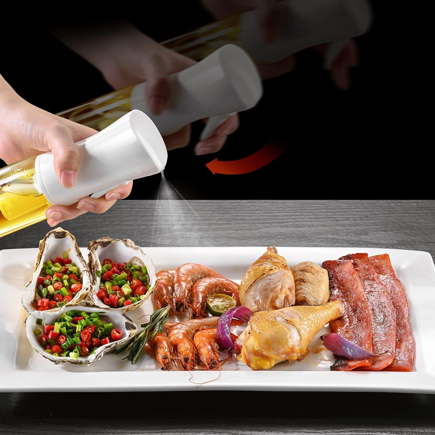 Glass Olive Oil Spray Bottle