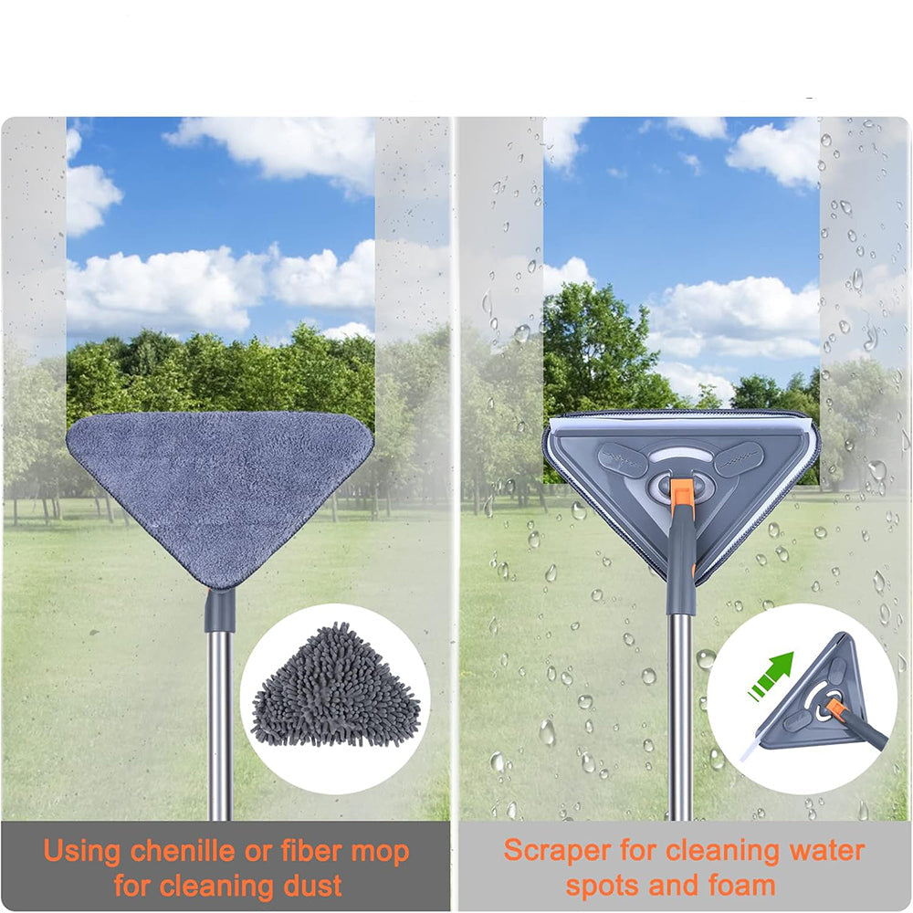 (Net) 360 Degree Rotating Wall Cleaning Mop