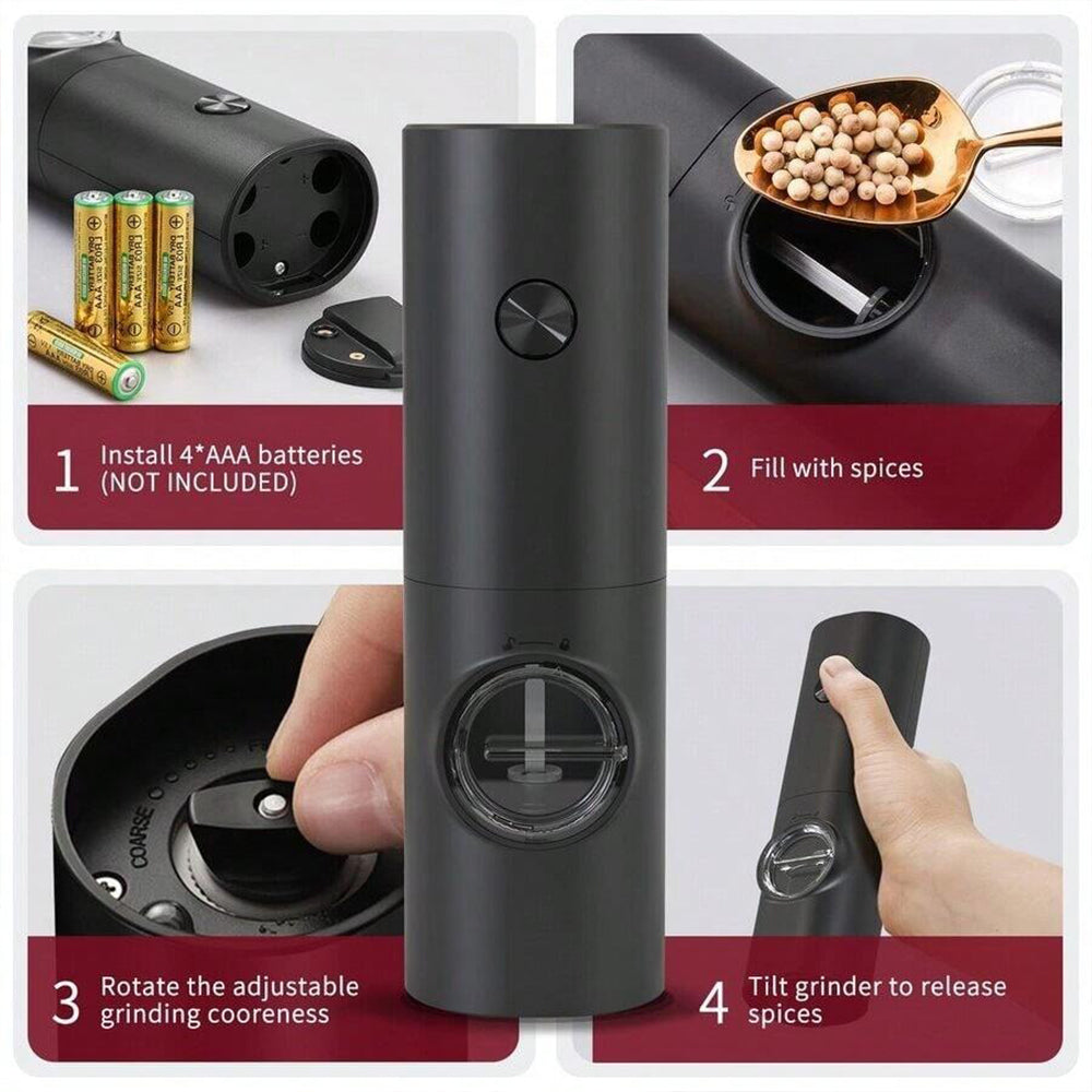 (Net) Automatic Indicator Spice Grinder