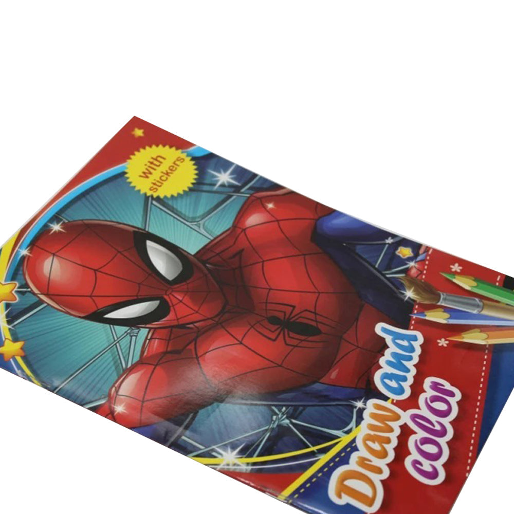 Spider-Man Draw And Color Book Lebanon