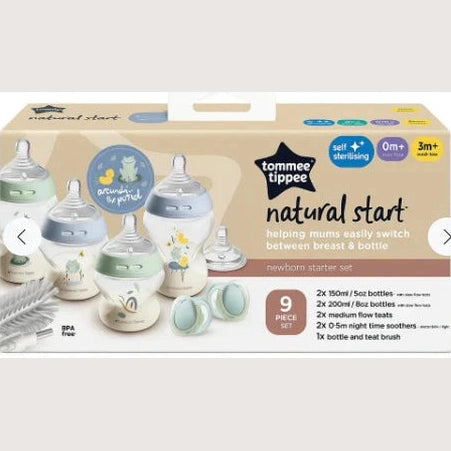 Tommee Tippee - Newborn Starter Set - Blue&Green
