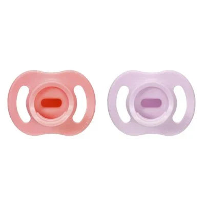 Tommee Tippe - Ultralight Fit Silicone - 0-6m - 2pcs - Girl Deco