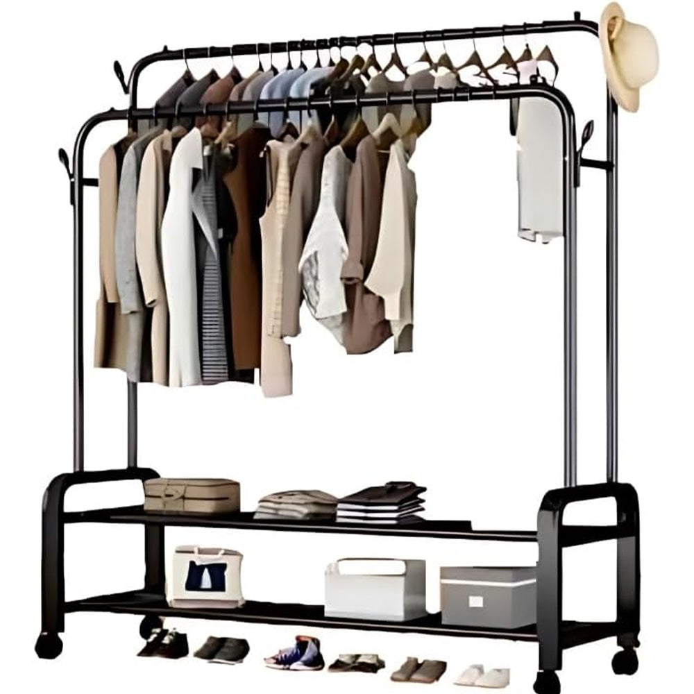 (Net) Double Pole Hanger Strong Steel Structure Laundry Rack 48 Kg Lebanon