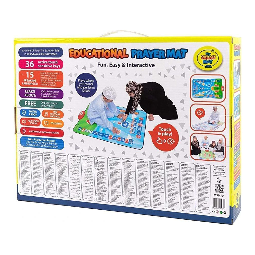 (Net) Smart Educational Prayer Rug For Kids