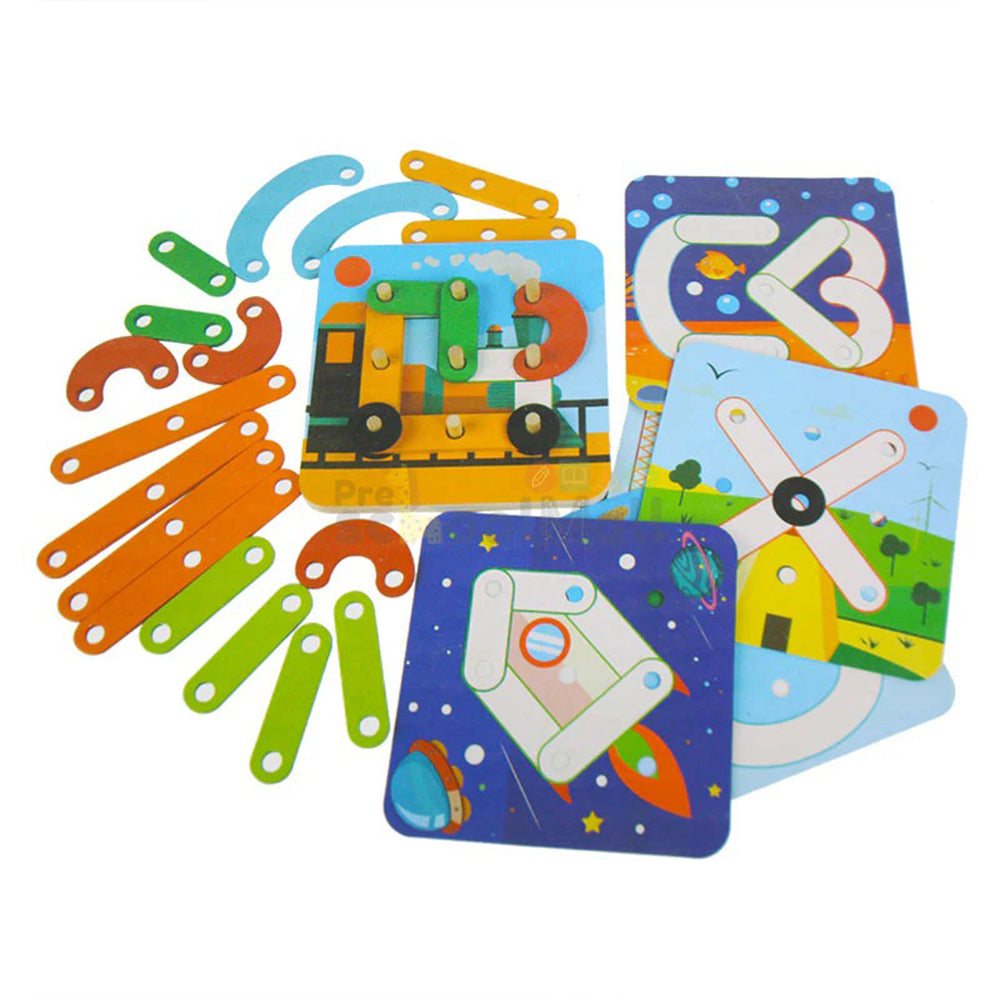 Wooden Puzzle Game Woodcutter Lebanon