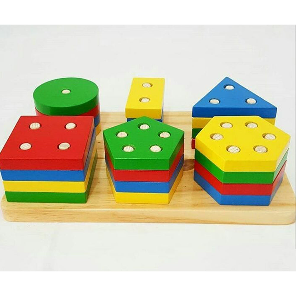 Wood Shape Matching Playset Lebanon