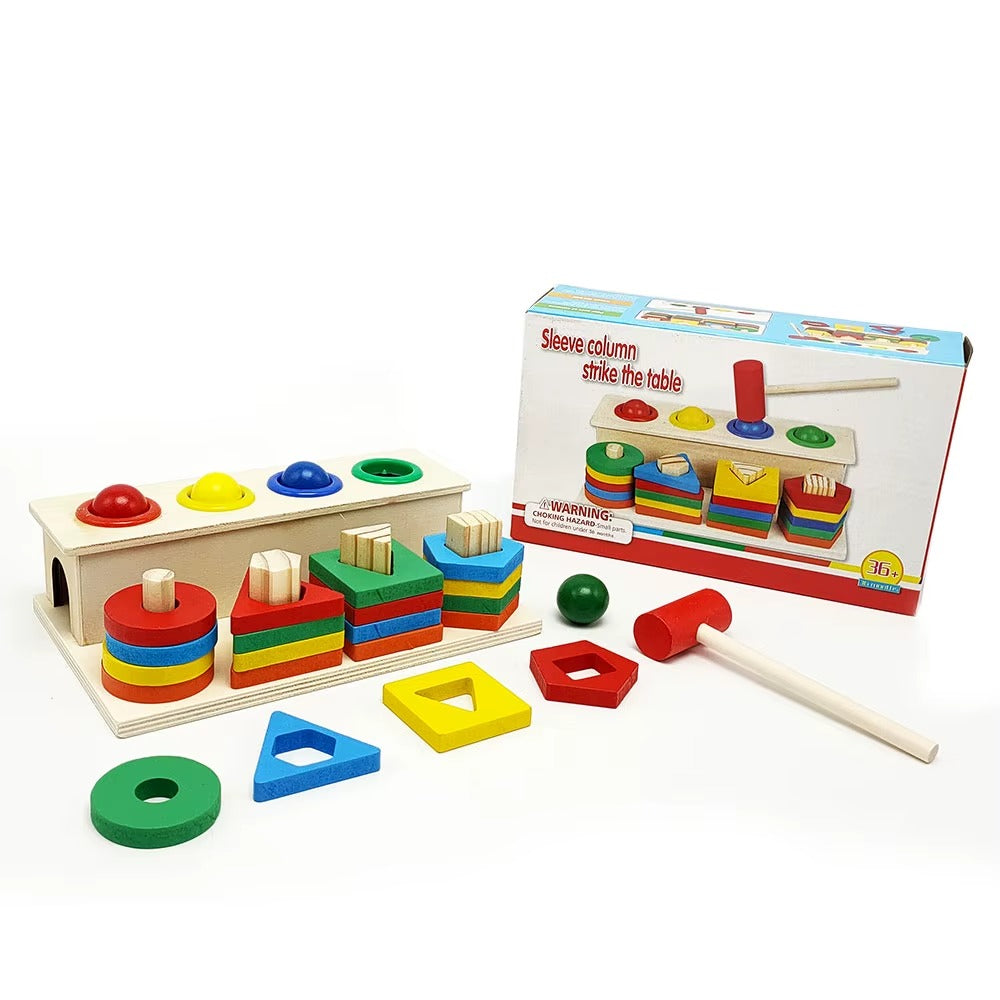 Strike Table Training Sleeve Column Other Educational Toys Wooden Lebanon