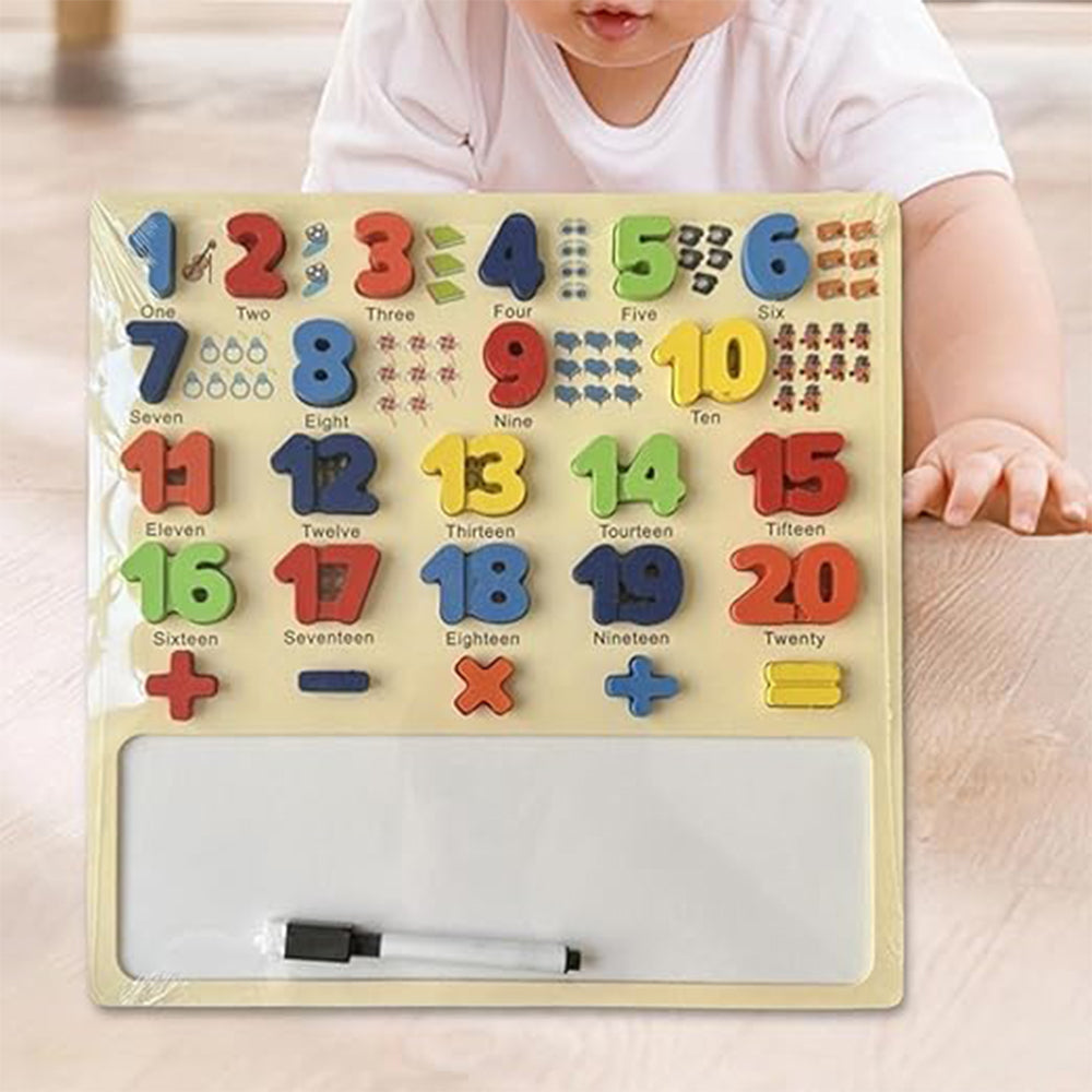 Numeric & Math & letters Equation Puzzle With White Drawing Board Lebanon