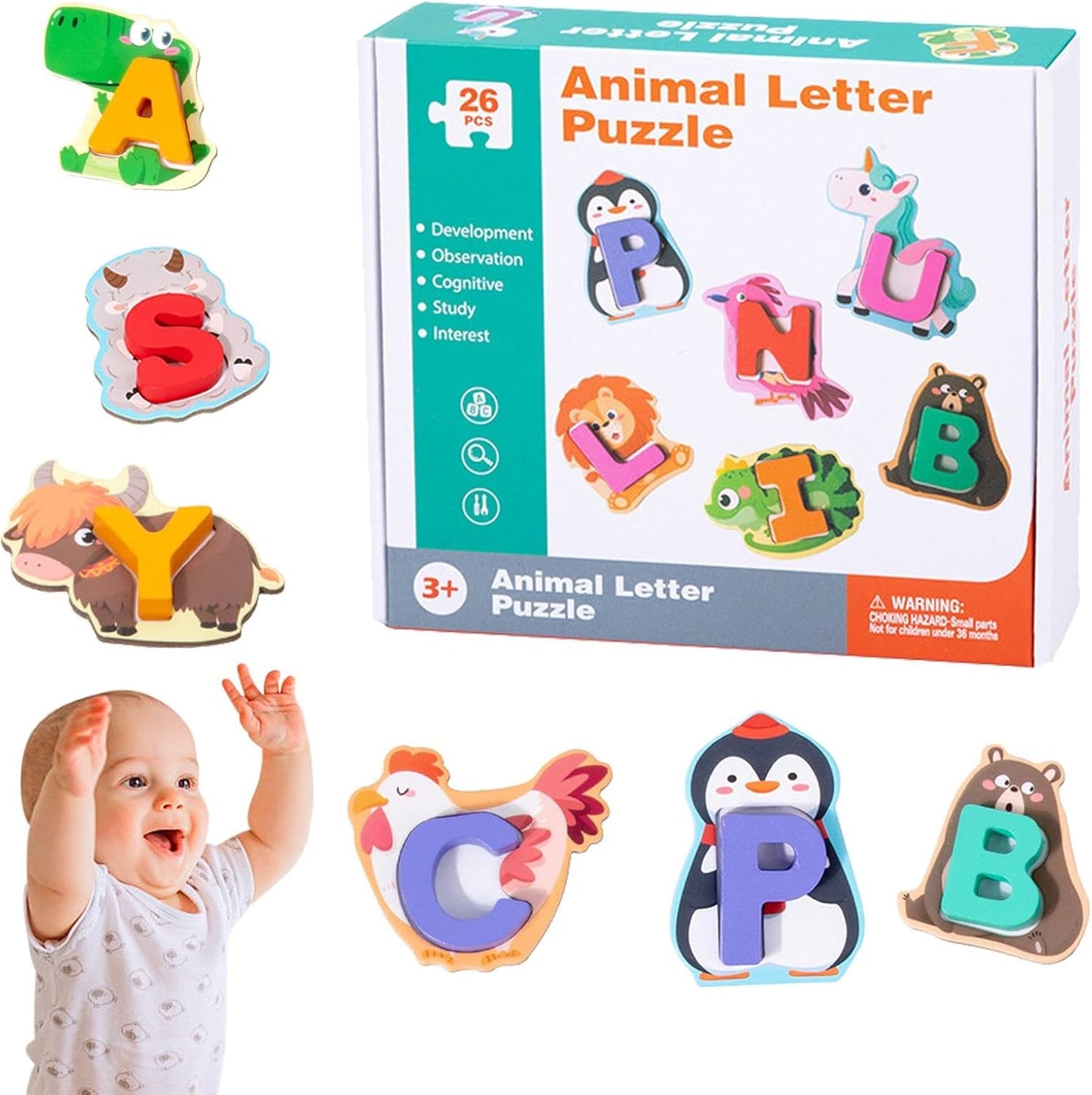 Animal Letter Puzzle Lebanon