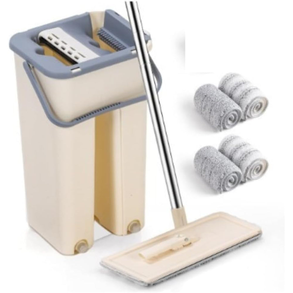 (Net) Mop With Bucket For Floor Cleaning Flat Nozzles Lebanon